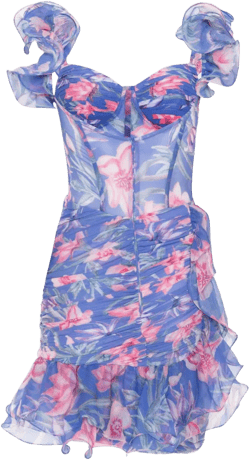 AMARYLLIS FLUTTER MINI DRESS