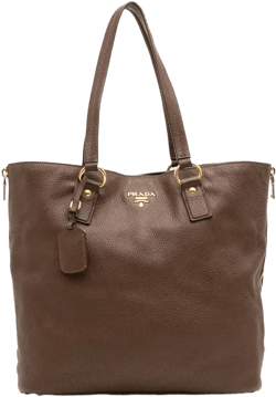 Leather tote