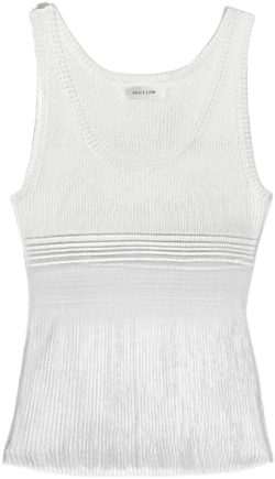 EVANESCENT TANK TOP - SNOW