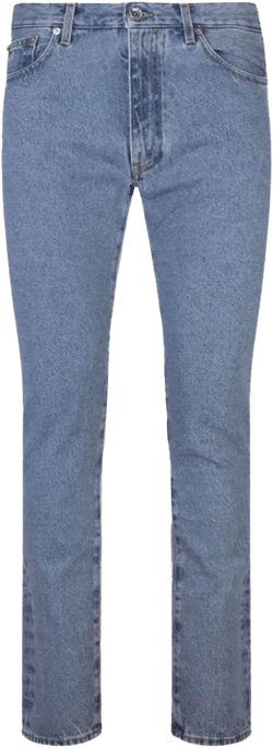 Diagonal Tab Slim jeans