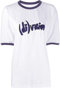 logo-embroidered organic-cotton T-shirt