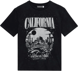 Black California Graphic T-Shirt