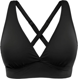 Women Underwire Bikini Top Only - Push Up Swimsuit Top Large Bust Bathing Suit Tops 2025 Supportive Swim Tops Large Black