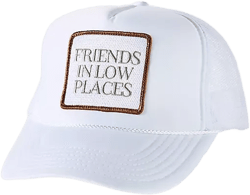 Friday Feelin Friends in Low Places Trucker Hat