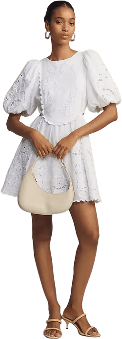 Lovaan Liberty Linen Mini Dress