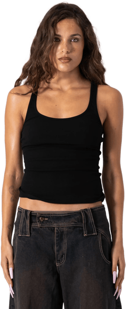 SPINE TANK - BLACK