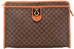 2011 Macadam Coated Canvas clutch bag
