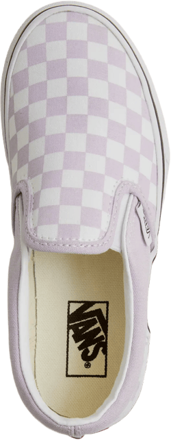 Vans® kids' classic slip-on sneakers in checkerboard
