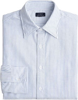 Slim Portuguese cotton oxford dress shirt