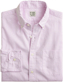 Relaxed Broken-in organic cotton oxford shirt