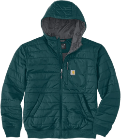 Carhartt Men's Rain Defender Relaxed Fit Lightweight Insulated Hooded Jacket