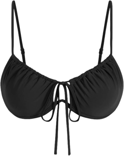 ZAFUL Womens Underwire Bikini Top Push Up Bathing Suit Tops Padded Large Bust Swimsuits Tops Only 2025