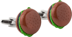 Burger Cufflinks