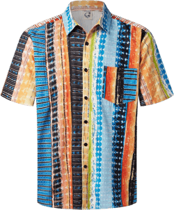 Hardaddy Mens Casual Hawaiian Shirts Short Sleeve Button Down Tropical Shirts Beach Summer Shirts XX-Large Multicolor