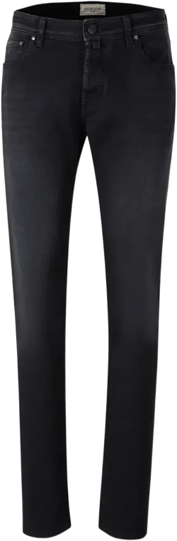 five-pocket design jeans