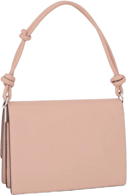 knotted-handle crossbody bag