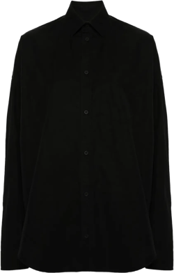 logo-print shirt