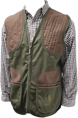 Bisley Shooting Vest XXX-Large Olive/Brown