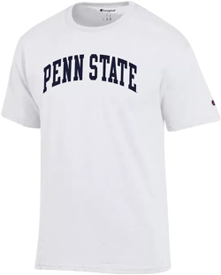 Men's White Penn State Nittany Lions Basic Arch T-Shirt