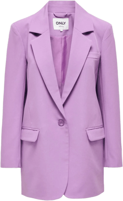 Lana-Berry Oversized Blazer - Dewberry