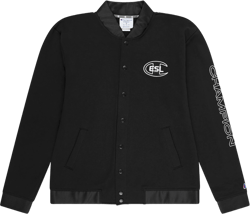 ESL x Champion Letterman Jacket Black