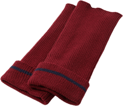 RIBBED LEG WARMERS