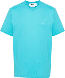 embroidered-logo cotton T-shirt