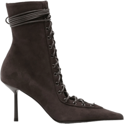 80mm Colette lace-up pointed-toe ankle boots
