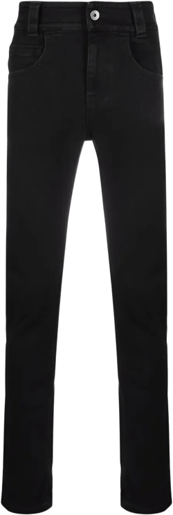 logo-patch skinny jeans