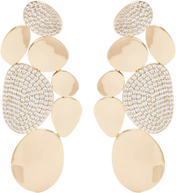 Statement galet earrings