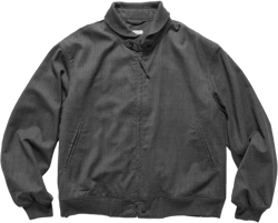 LL Jacket Tropical Wool Charcoal
