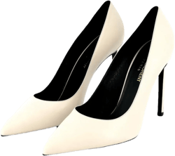 Leather heels
