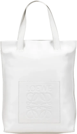 Anagram leather tote