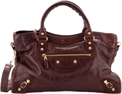 Leather satchel