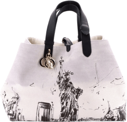 Leather tote