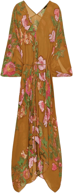 ZW COLLECTION FLORAL OVERSIZE DRESS
