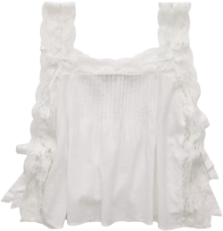 AE Lace Tie Side Tank Top