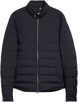 Dark Blue Choquart Quilted Down Jacket, Brand Size 1 (small)