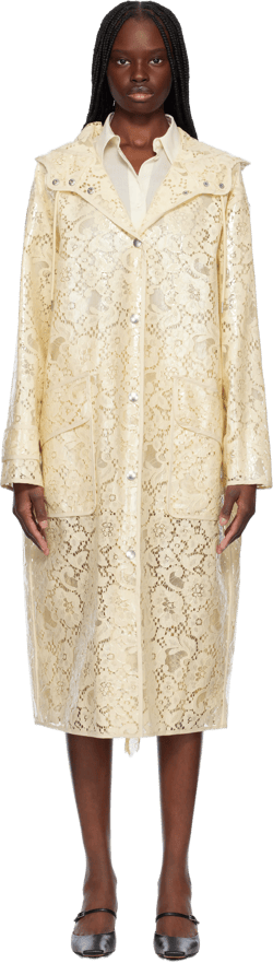 True Raincoat Jacket In Yellow