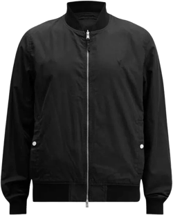 Reversible Bassett Bomber Jacket In Black