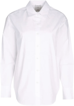 poplin long-sleeve shirt