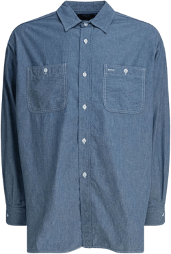 patch-pocket cotton shirt
