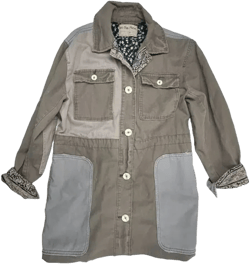 Women's Apollo Cargo Jacket In Green Multi