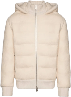 C-emanco Relaxed-fit Wool Jacket In White