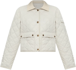 Chitre Quilted Jacket In White