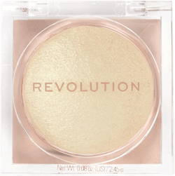 Revolution Beauty London Beam Bright Highlighter, All Over Face Glow, Powder To Liquid Formula, 5 Different Shades, Golden Gal Golden Gal 0.08 Ounce (Pack of 1)