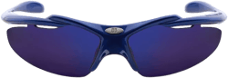 Turbo D-frame Sunglasses in Blue