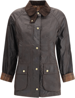 Beadnell Waxed Cotton Jacket In Brown
