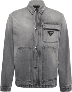 Denim Jacket In Grey