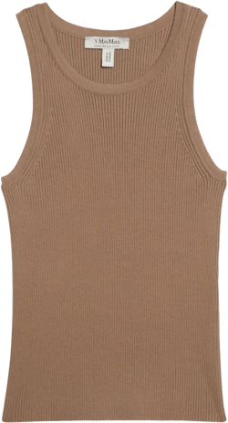 Max Mara Amburgo Cotton Rib Tank